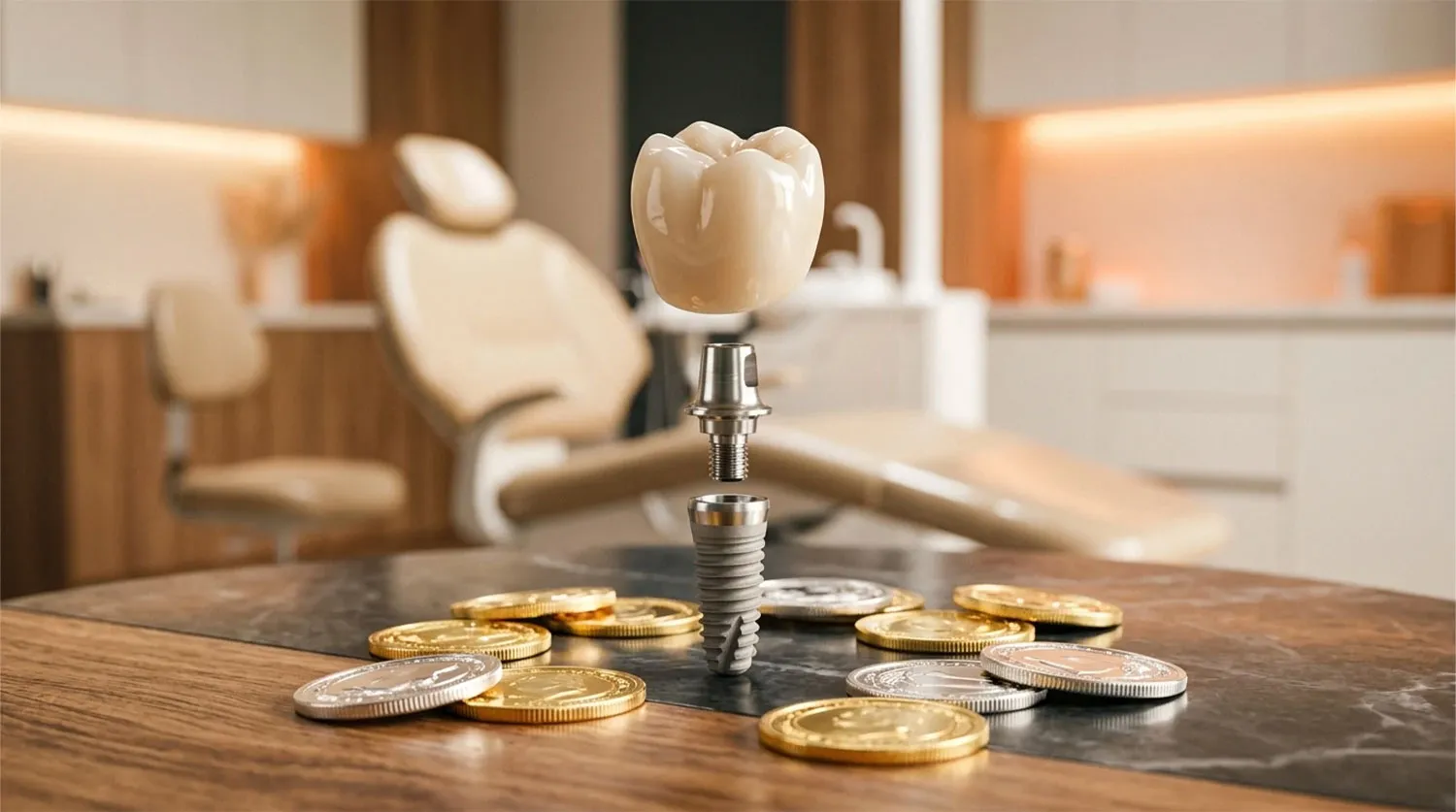 قیمت روکش ایمپلنت implan crown prices