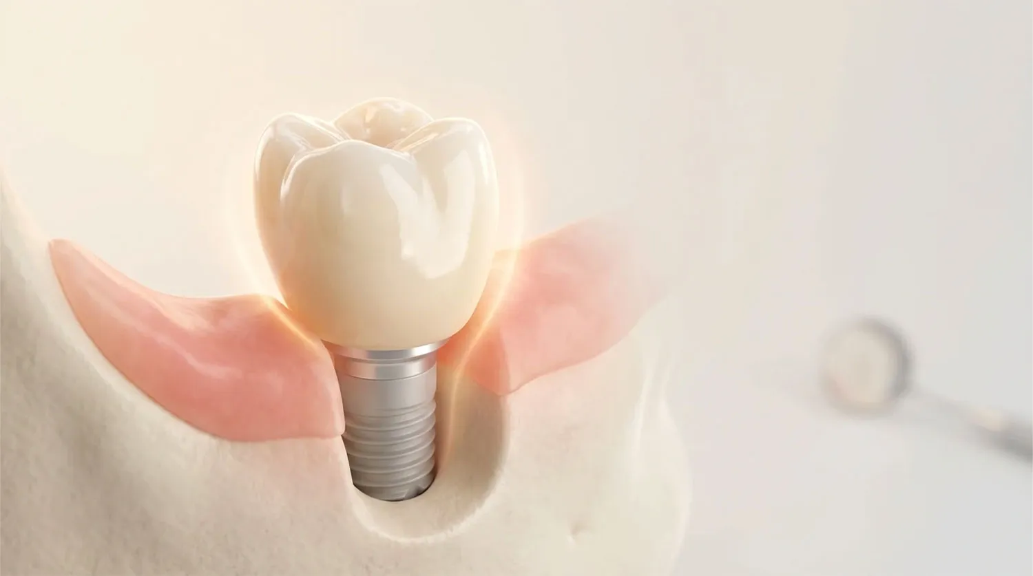 روکش ایمپلنت implant crown