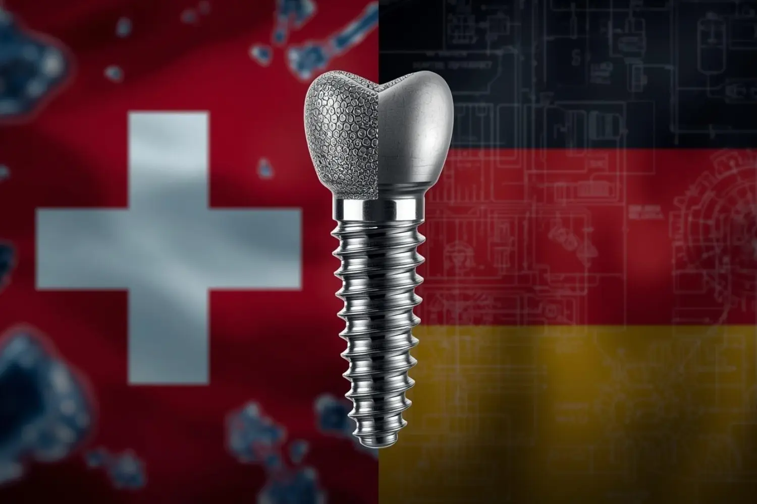 مقایسه ایمپلنت سوئیسی و آلمانی german vs swiss implant