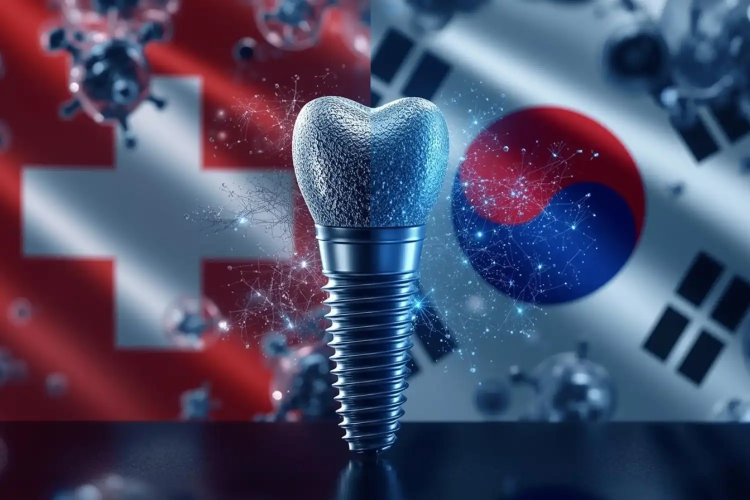 مقایسه ایمپلنت سوئیسی و کره‌ای german vs swiss implant