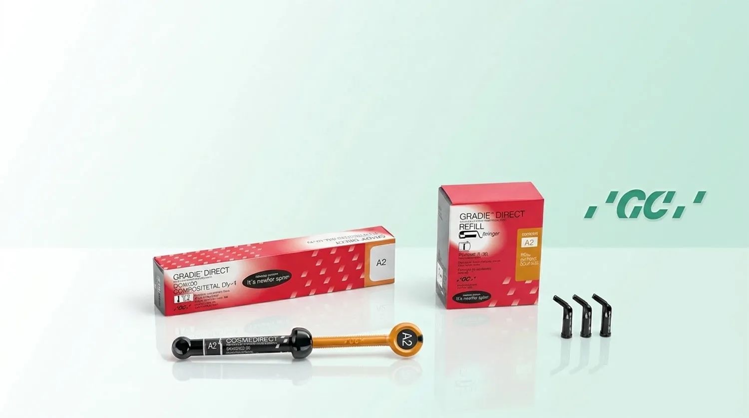 برند کامپوزیت گرادیا جی سی gradia composite brand
