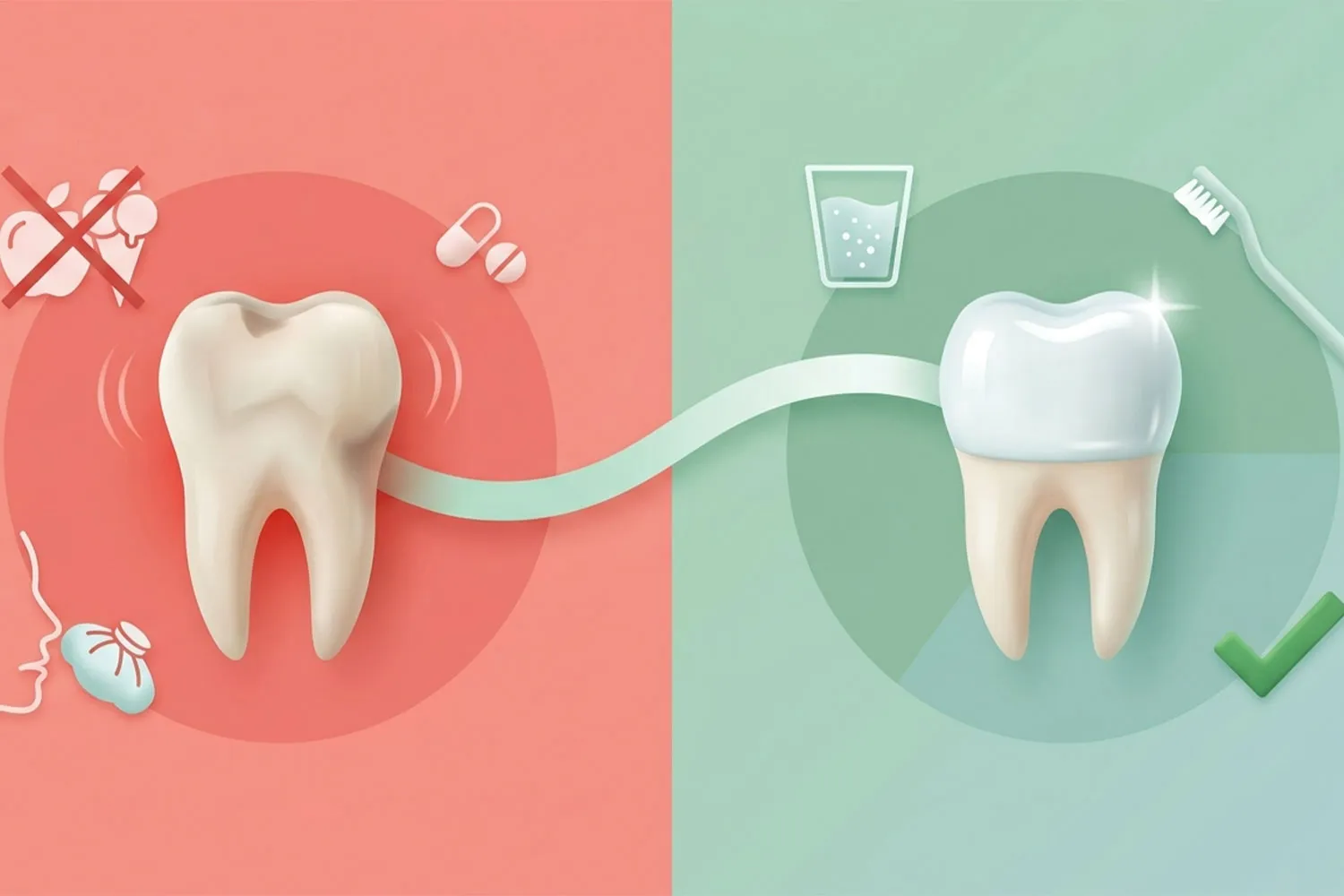 مراقبت های قبل و بعد از عصب کشی دندان root canal pre post care